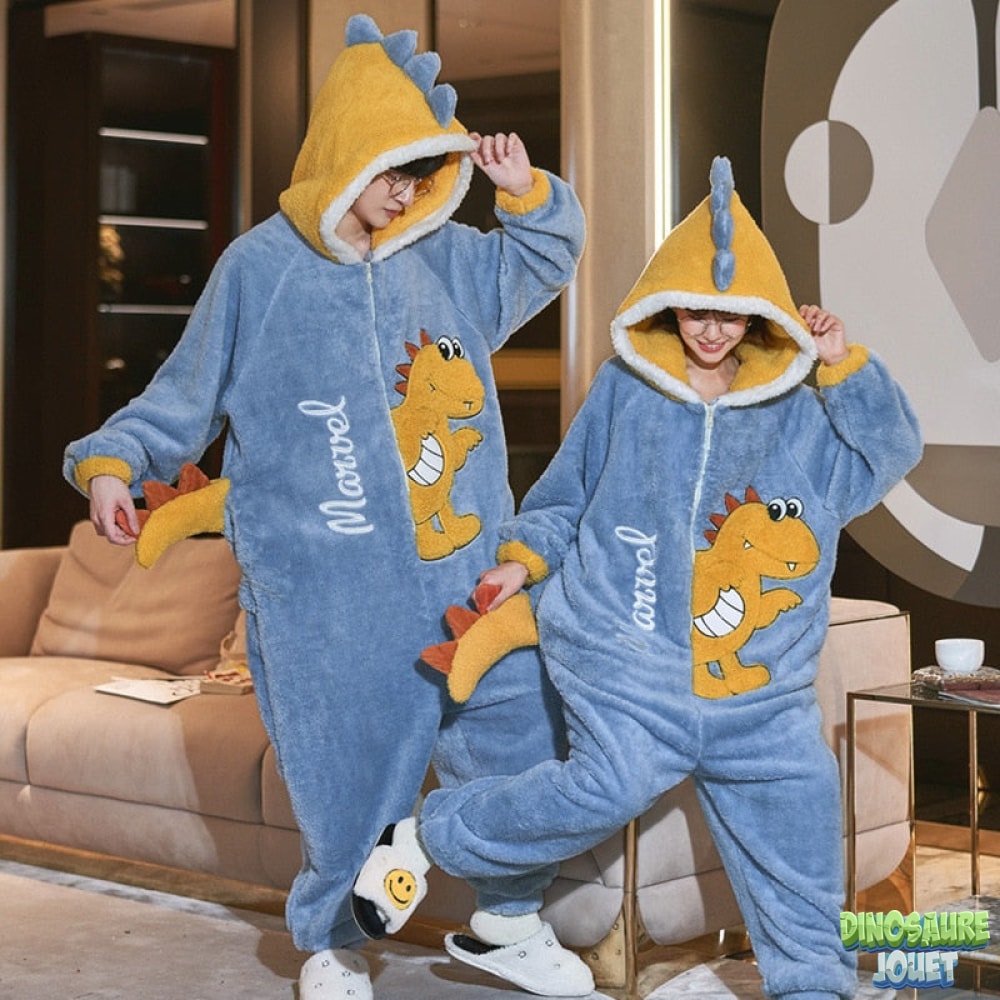 Pyjama Pilou assorti à motif dinosaure – Pyjama Pilou Pilou