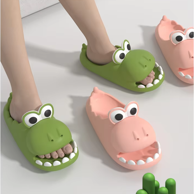 Chaussons Dinosaure Femme