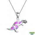 Bijou collier femme Dinosaure