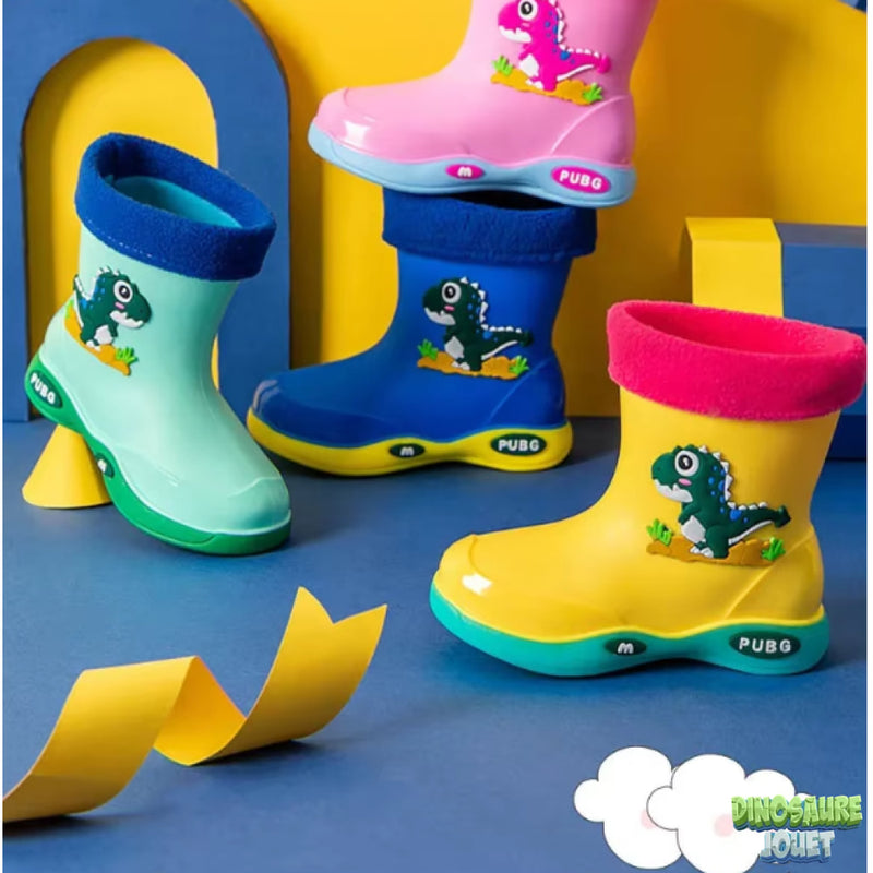 Botte de pluie Dinosaure trottinnette