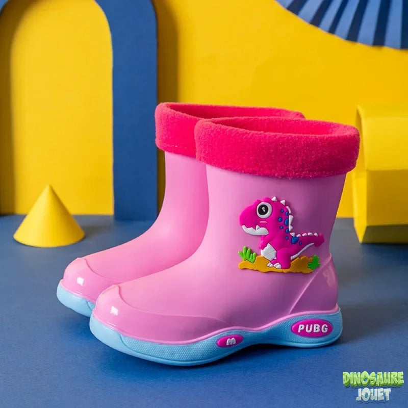 Botte de pluie Dinosaure trottinnette