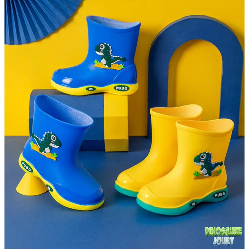 Botte de pluie Dinosaure trottinnette