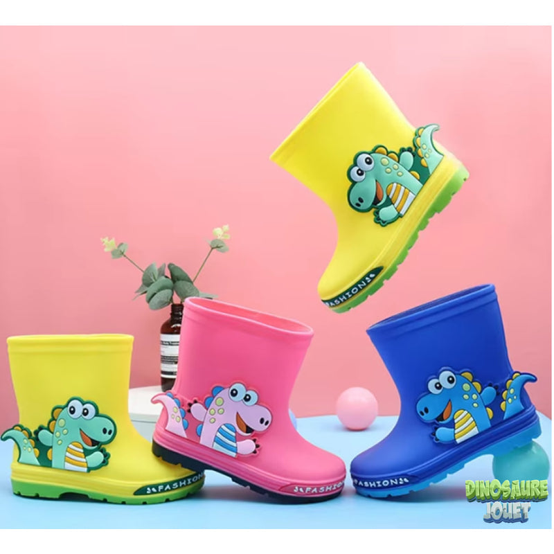 Botte de pluie enfants dinosaure