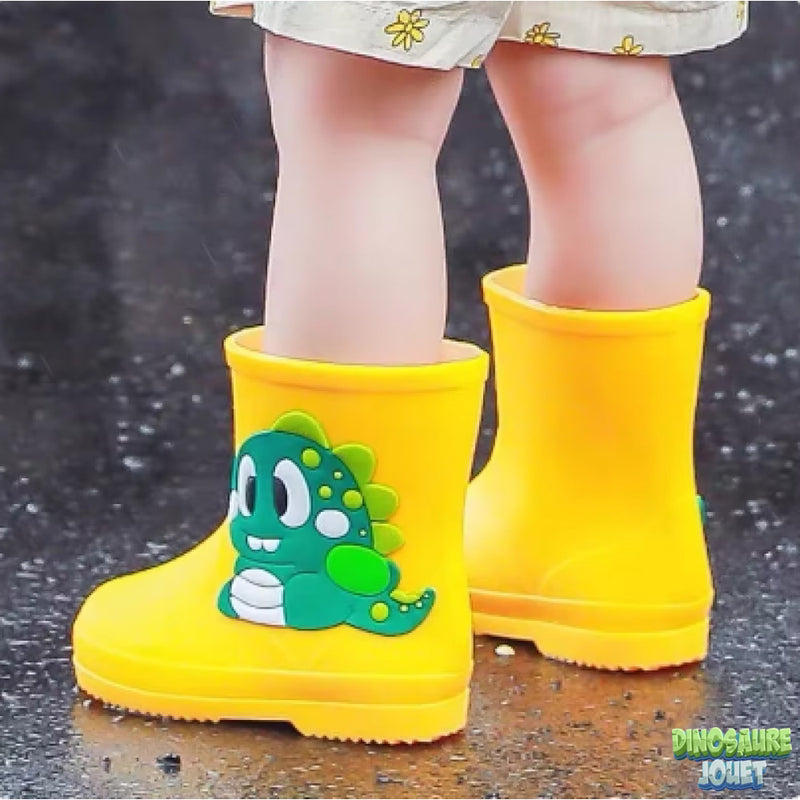 Bottes de pluie basses Dinosaures