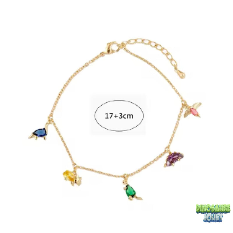 Bracelet de chevilles Dinosaure