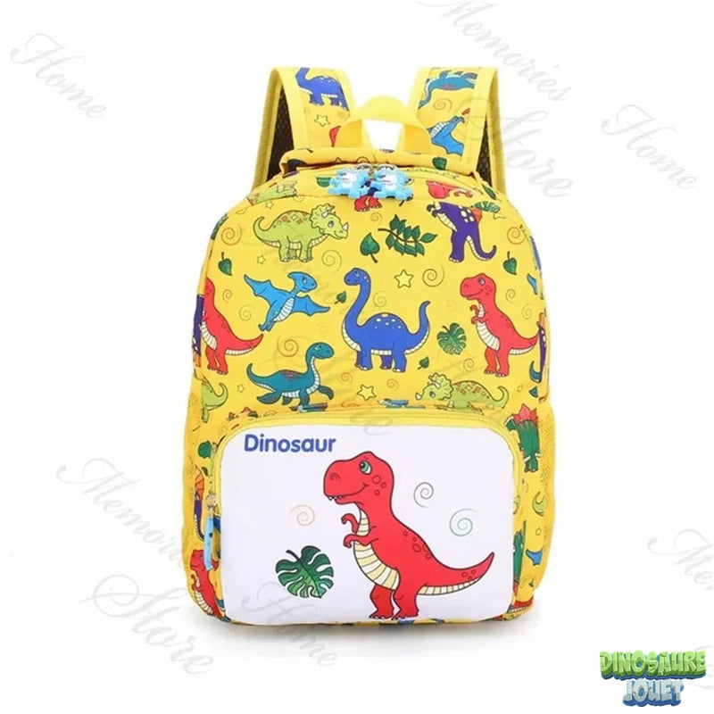 Cartable dinosaure coloré