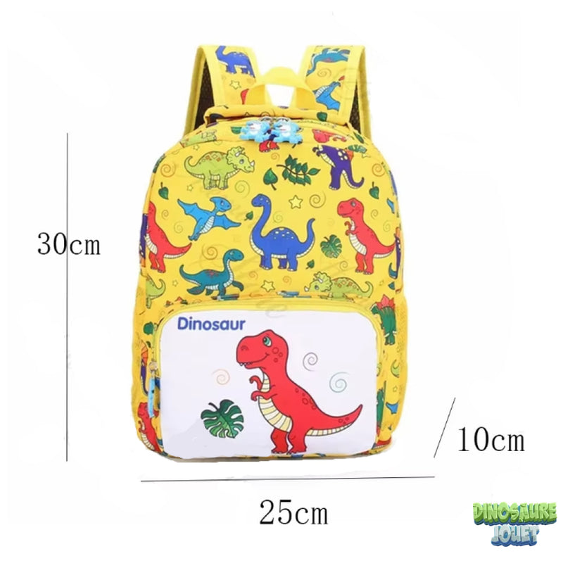 Cartable dinosaure coloré