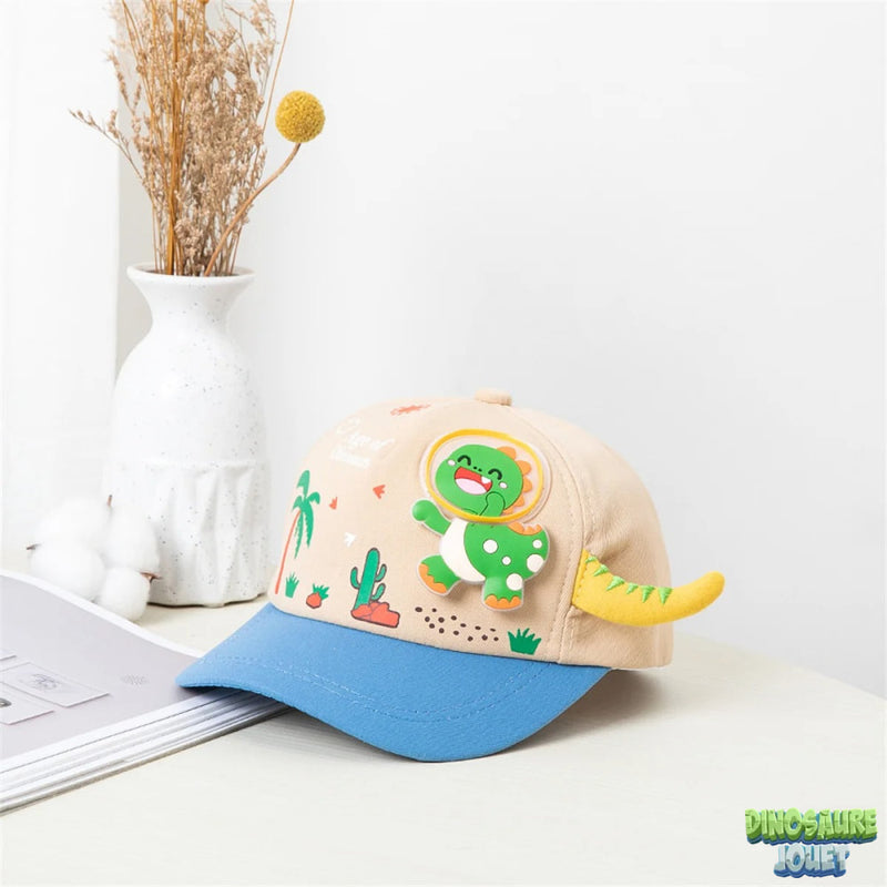 Casquette 3d dinosaure