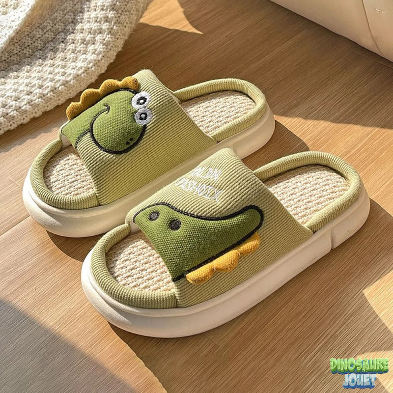 Chaussons Adulte Dinosaure