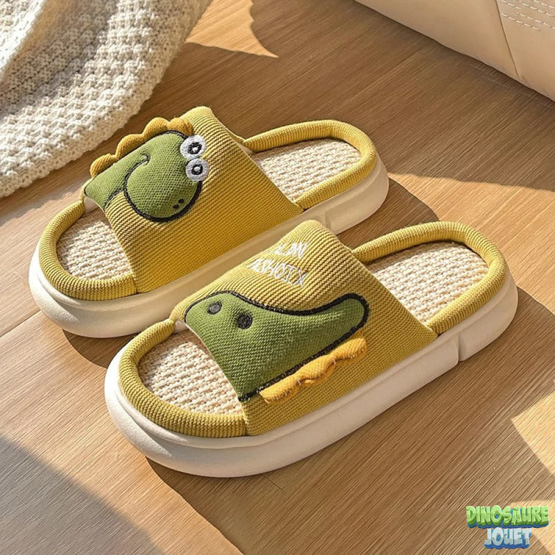 Chaussons Adulte Dinosaure