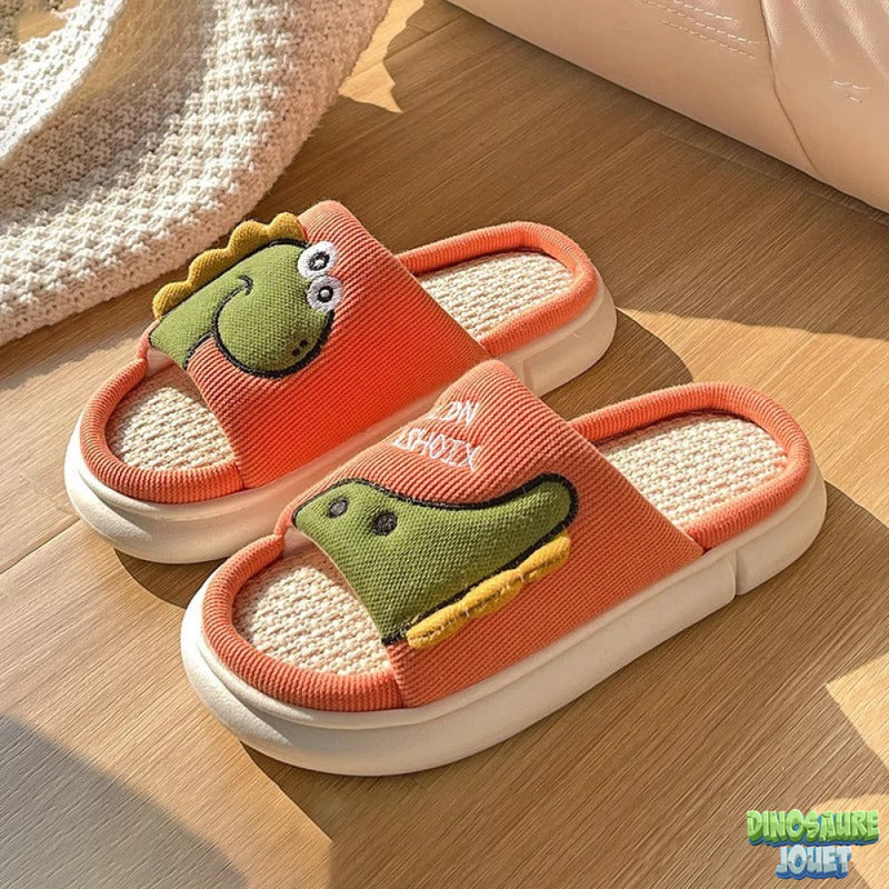 Chaussons Adulte Dinosaure