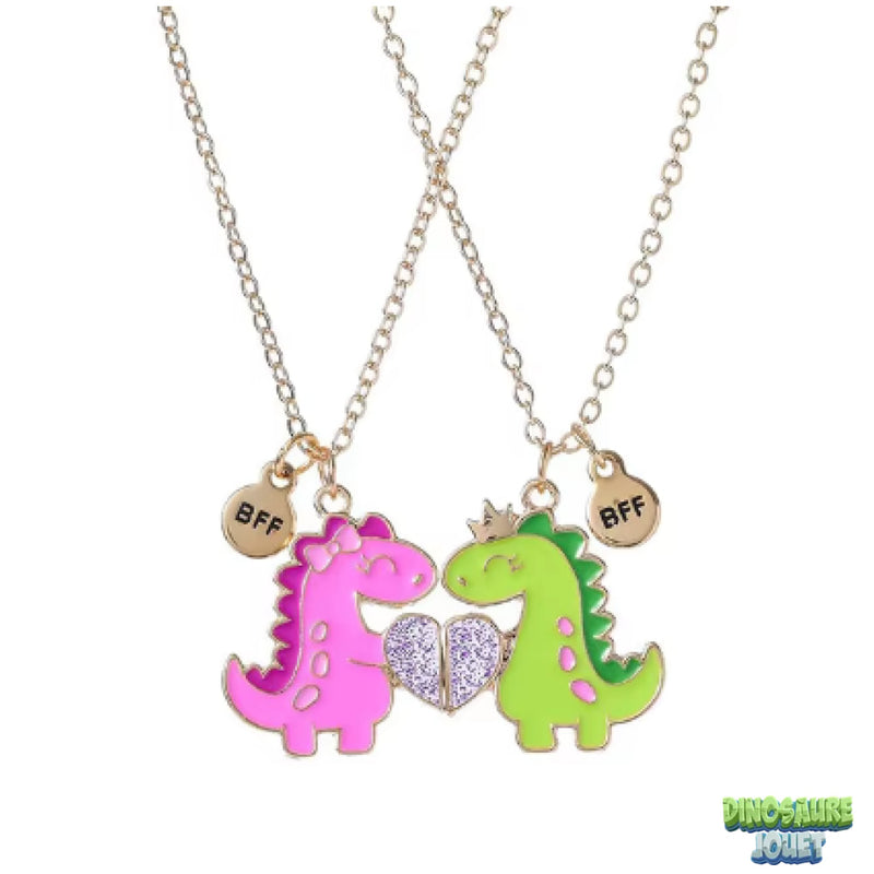 Collier rigolos Dinosaure