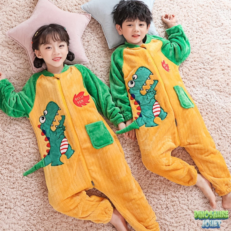 Combinaison pyjama garcon dinosaure