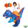 Costume gonflable de T-rex des dinosaures