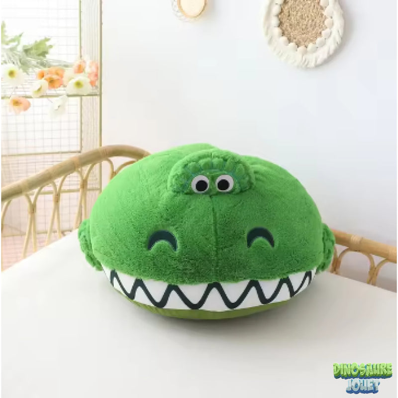 Coussin en peluche Dinosaure