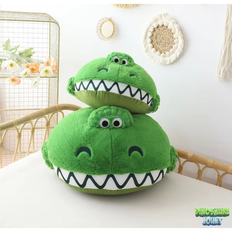 Coussin en peluche Dinosaure