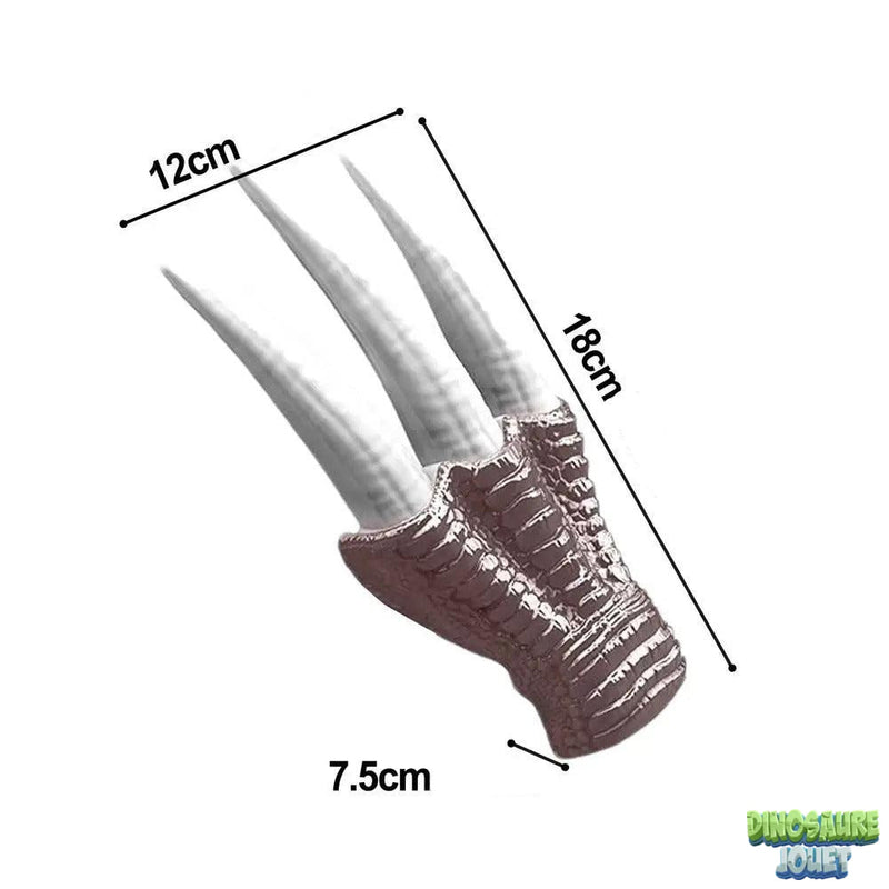 Deguisement masque et griffe Dinosaure