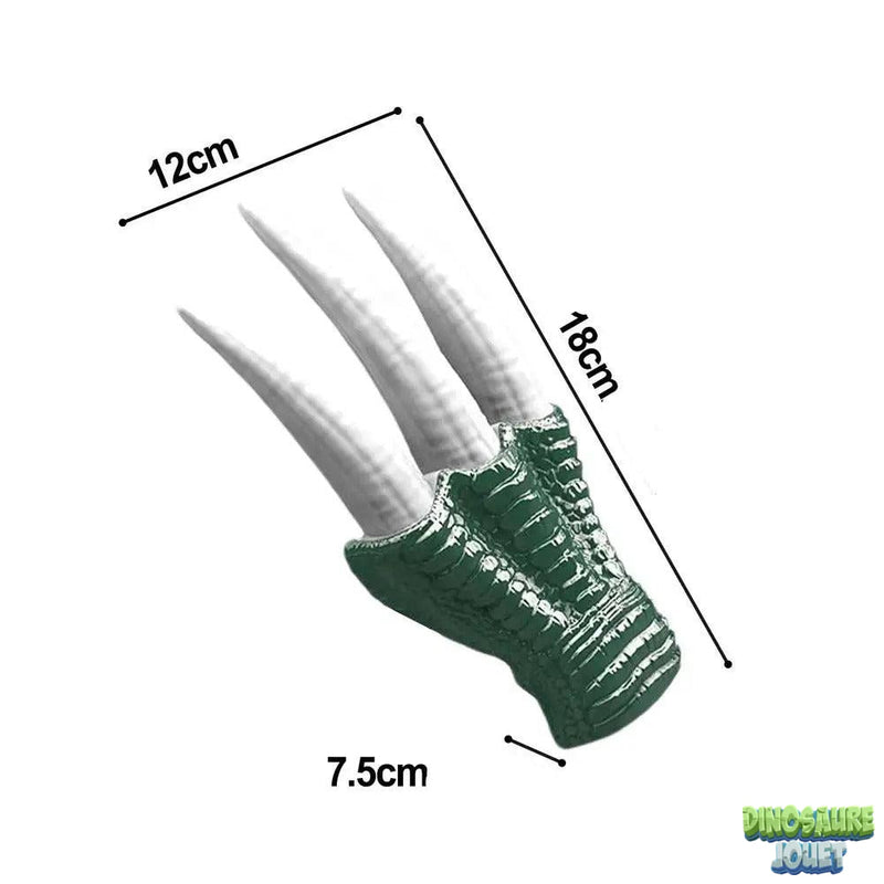 Deguisement masque et griffe Dinosaure