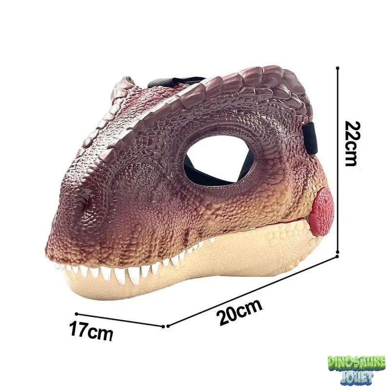 Deguisement masque et griffe Dinosaure