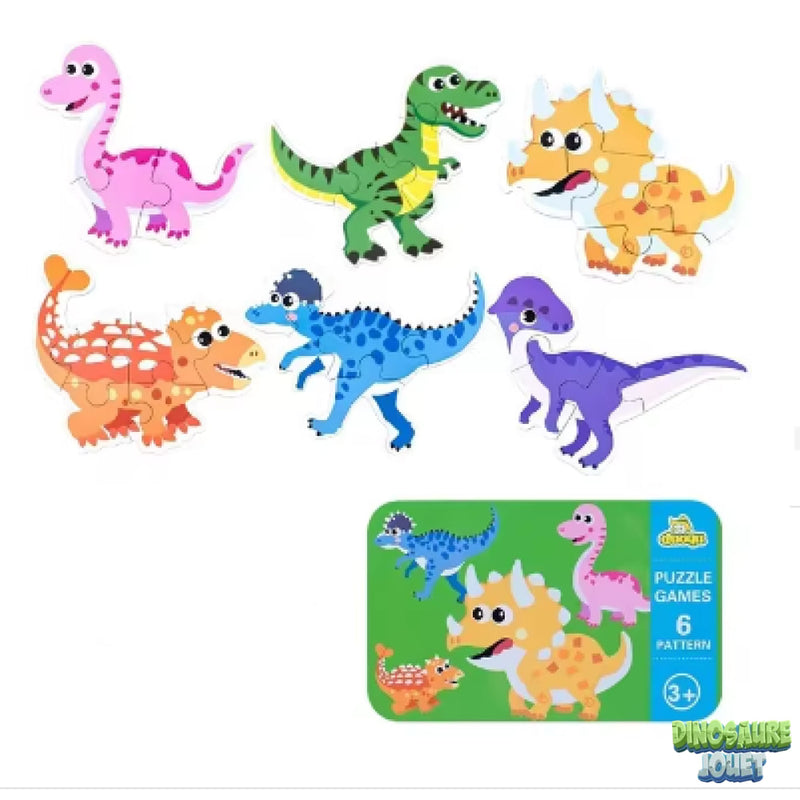 Dino puzzle 4 +