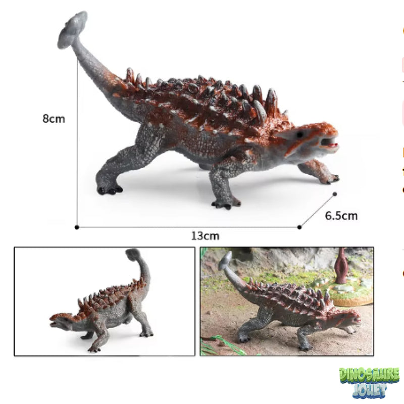 Dinosaure ankylosaure figurine