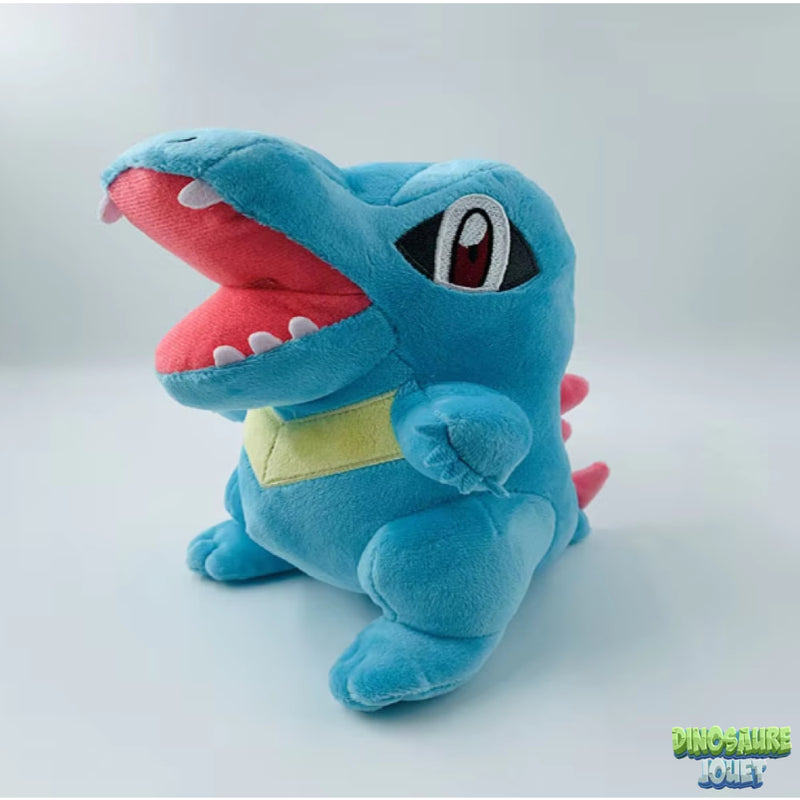 Doudou Dinosaure bleu