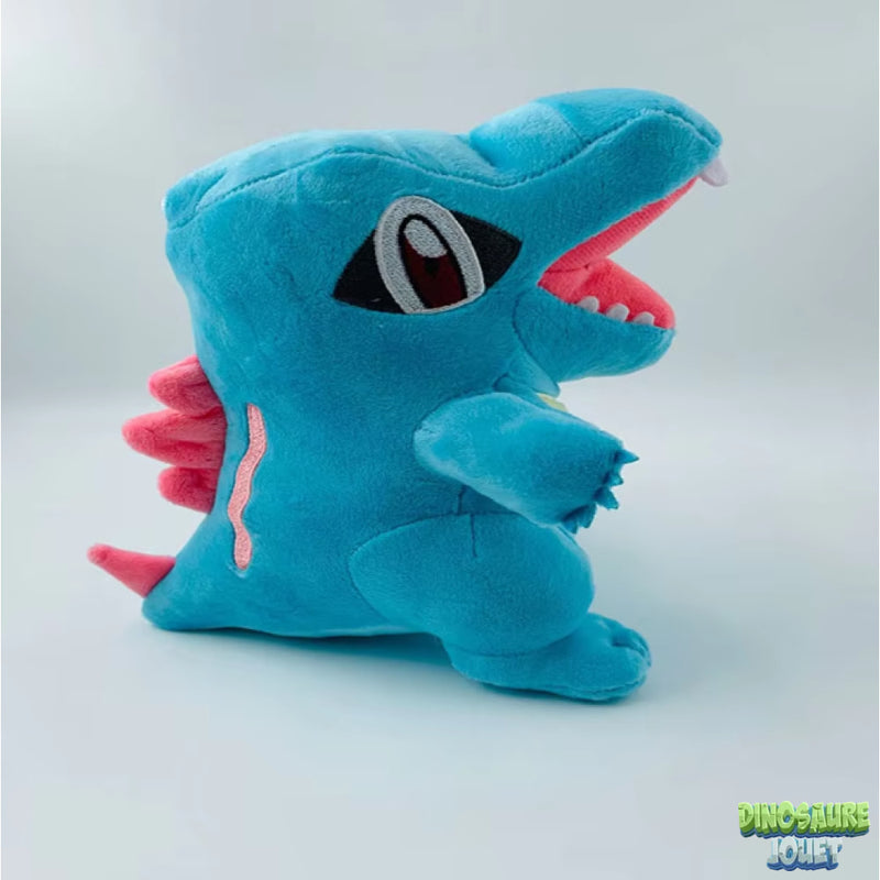 Doudou Dinosaure bleu