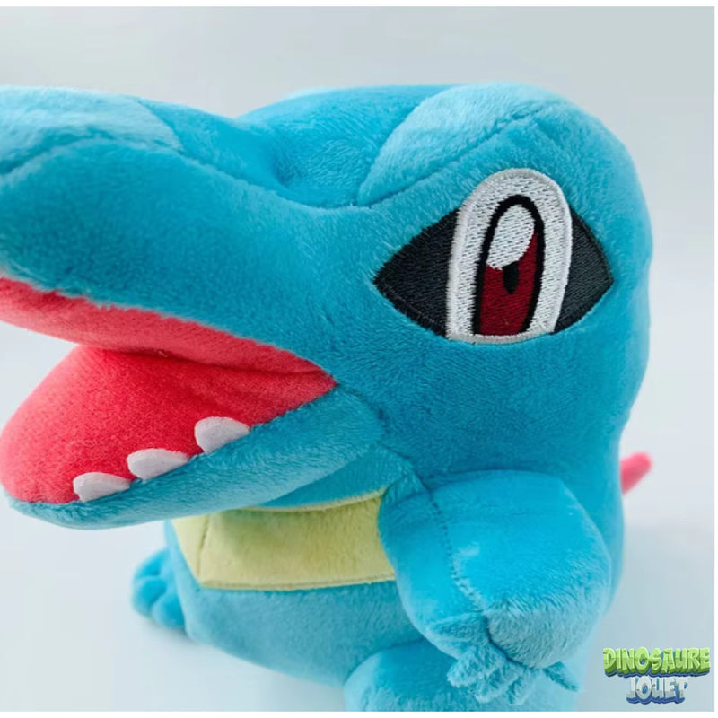 Doudou Dinosaure bleu