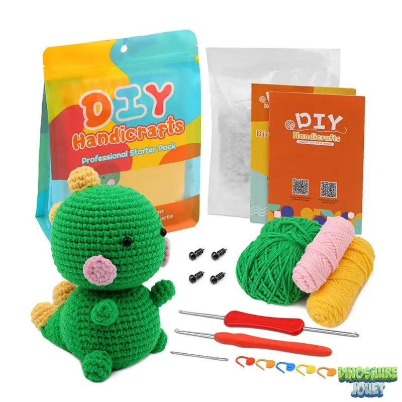 Doudou Dinosaure crochet