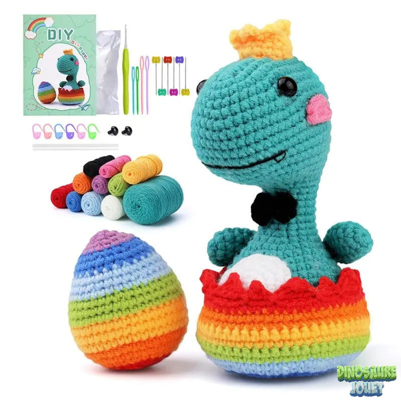 Doudou Dinosaure crochet