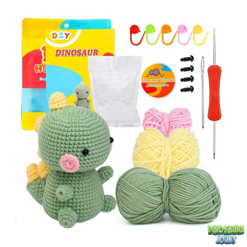 Doudou Dinosaure crochet