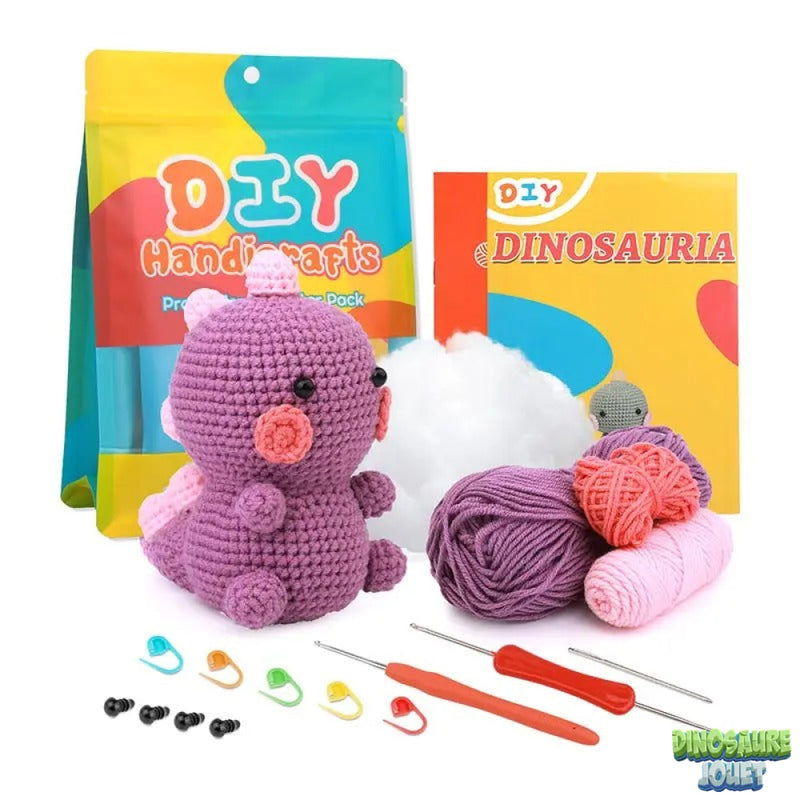 Doudou Dinosaure crochet