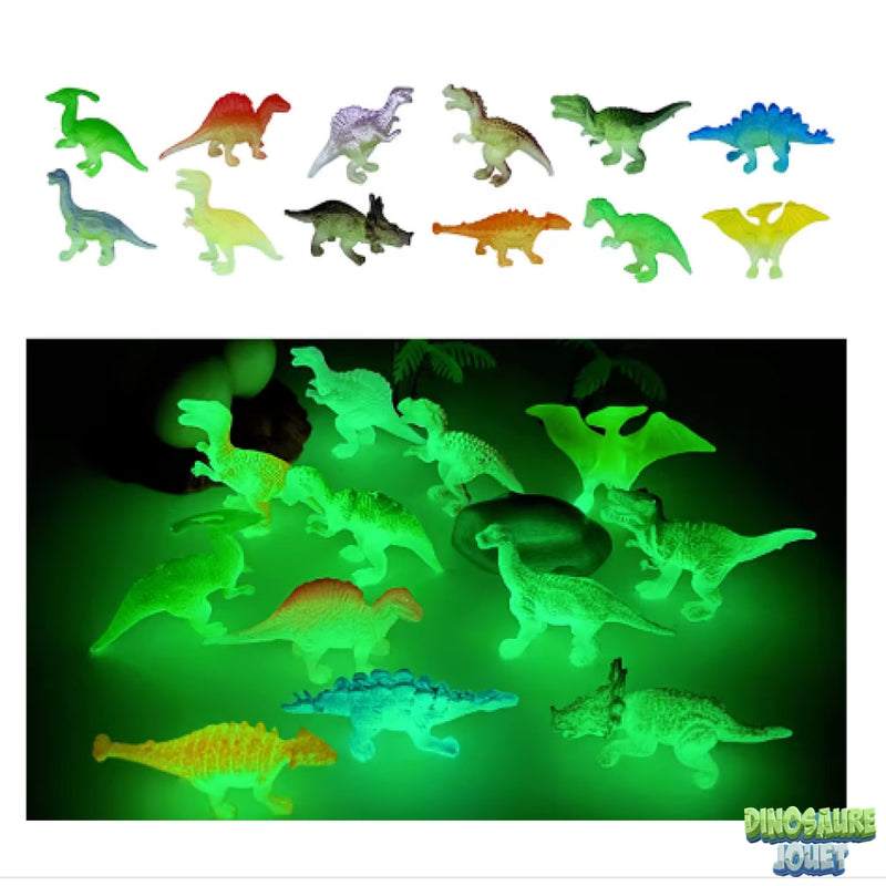 Figurine fluorescente Dinosaure