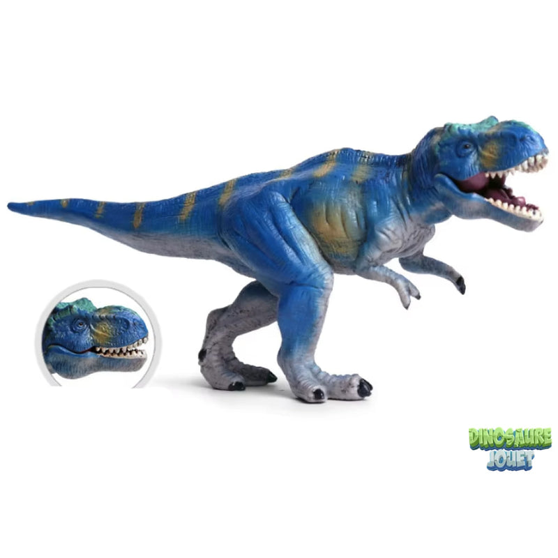 Figurine T-rex bleu