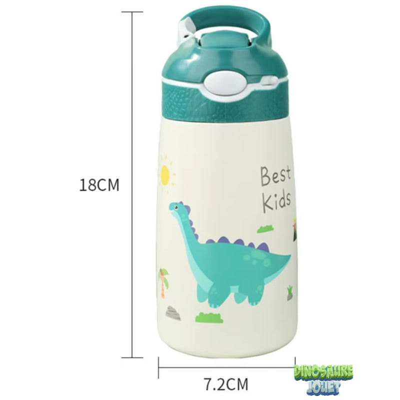 Gourde isotherme 400ml Dinosaure