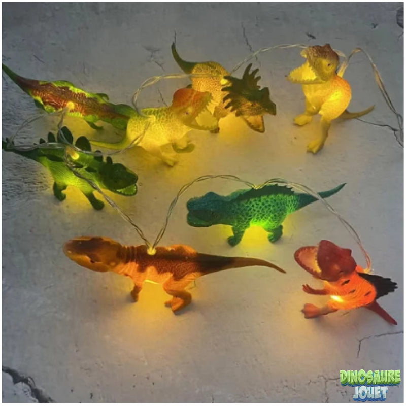 Guirlande lumineuse Dinosaure 8 LED