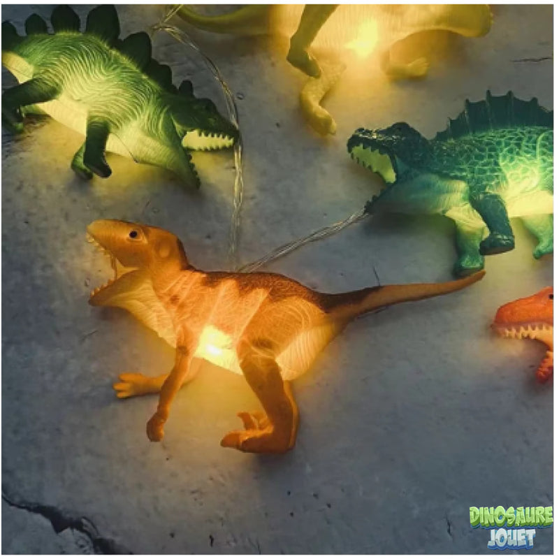 Guirlande lumineuse Dinosaure 8 LED