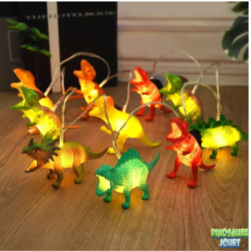 Guirlande lumineuse Dinosaure 8 LED