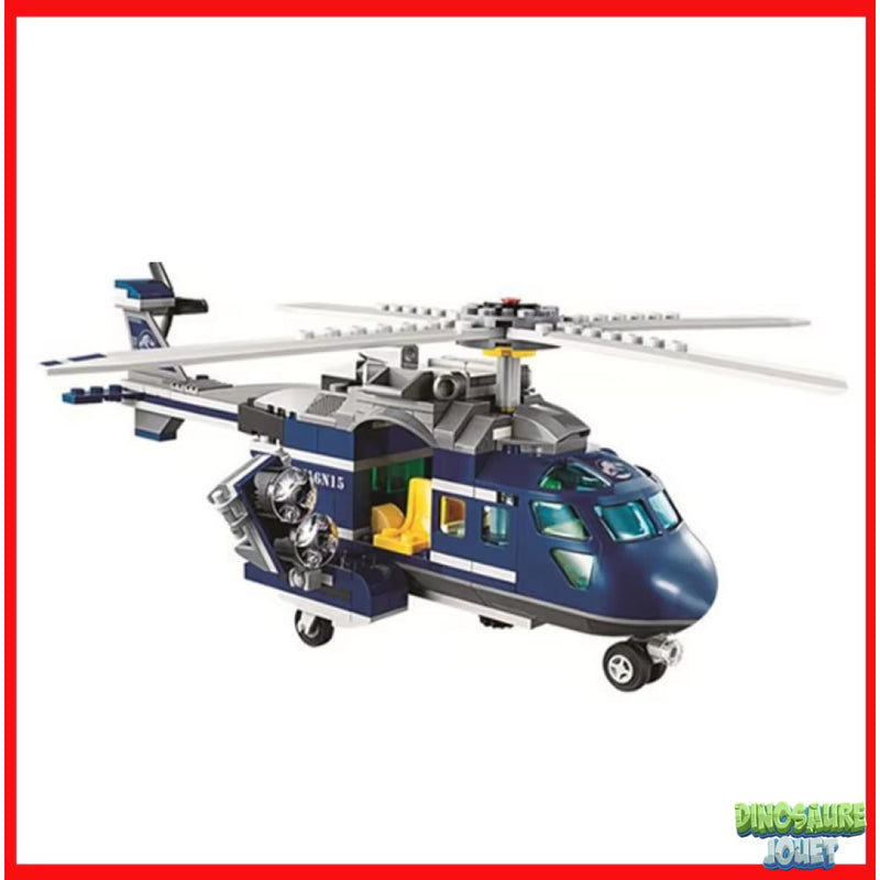 Jurassic World lego helicopter set