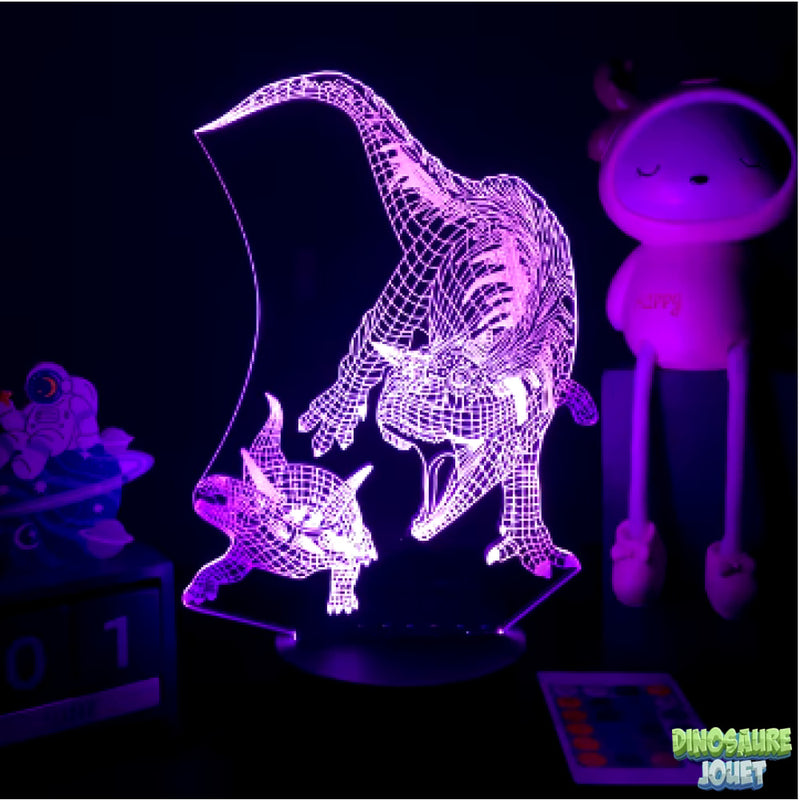 Lampe 3D Dino