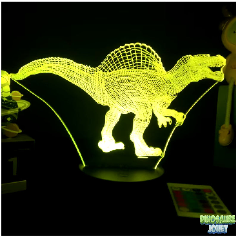 Lampe Dinosaure 3D Spinosaure