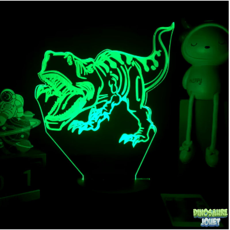 Lampe led Dinosaure 3D T-rex