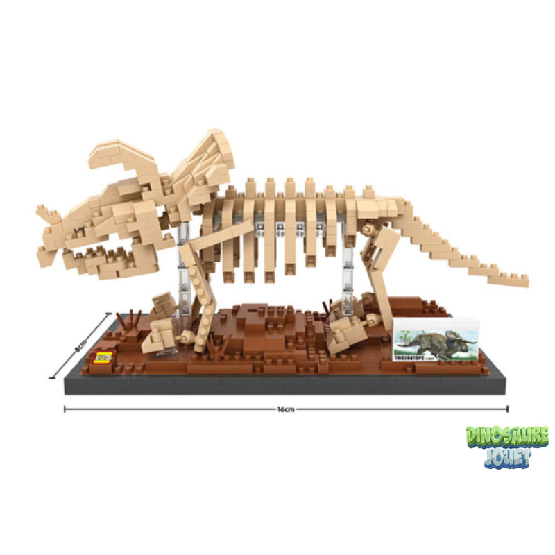 Lego fossile Dinosaure triceratops