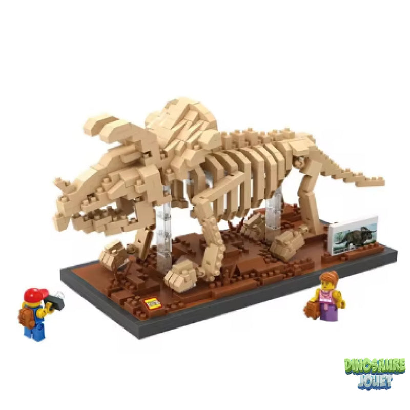 Lego fossile Dinosaure triceratops