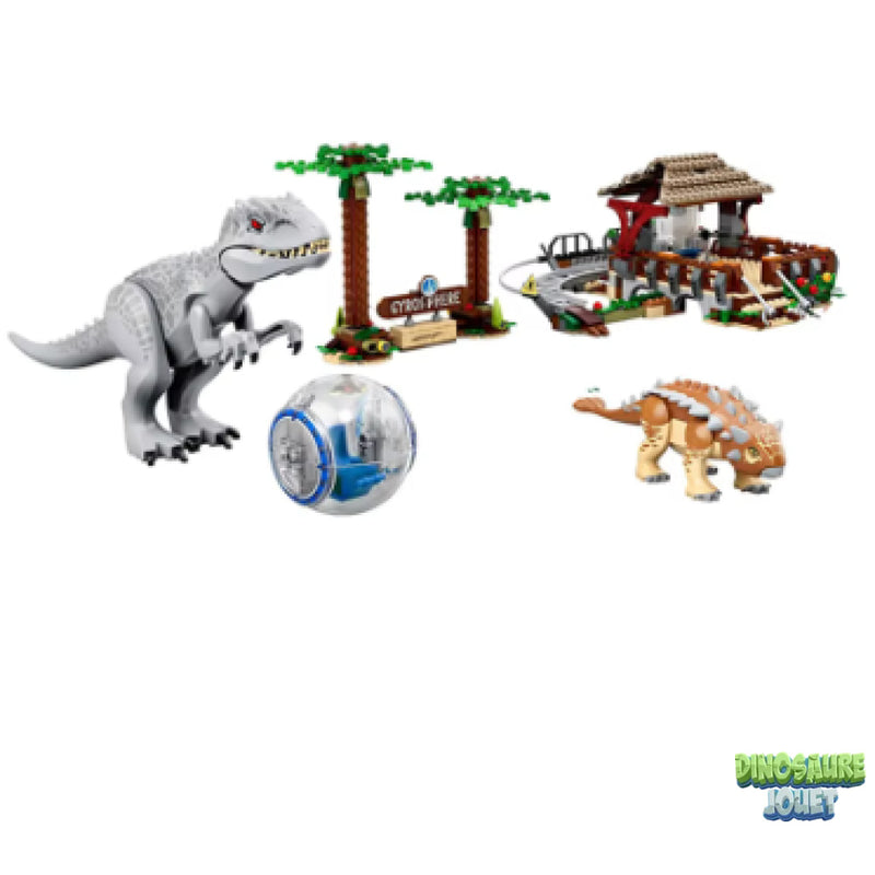 Lego Jurassic World gyrosphere set