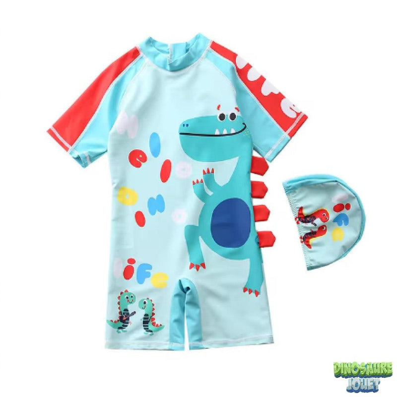 Maillot de bain garçon 3D Dinosaure