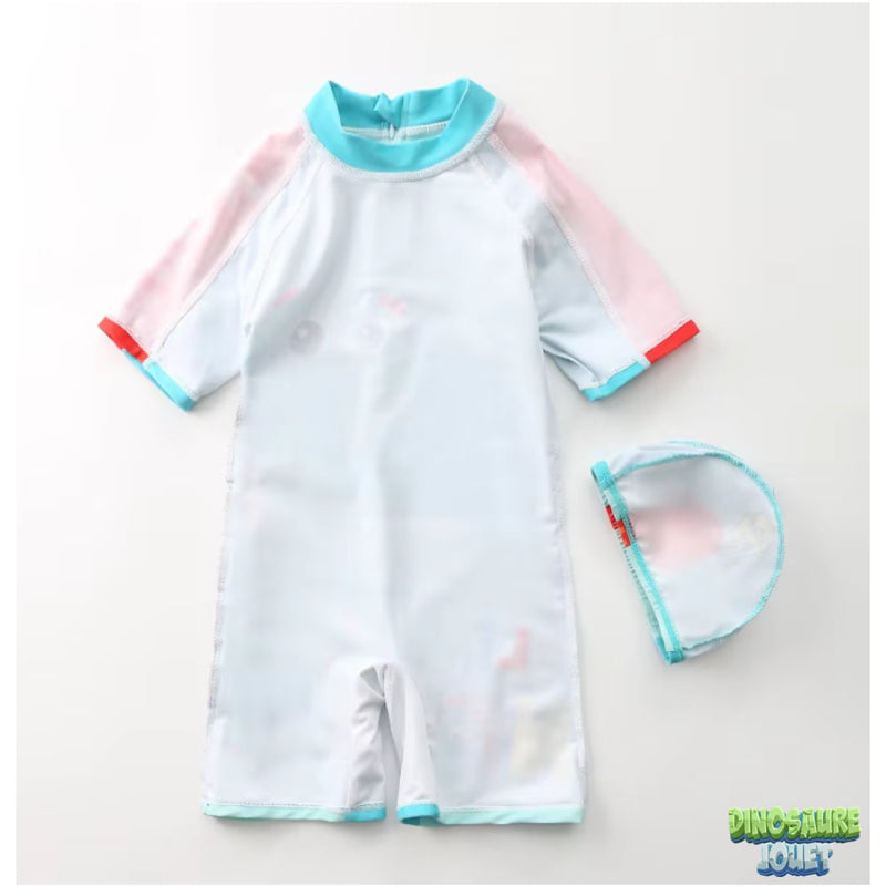 Maillot de bain garçon 3D Dinosaure