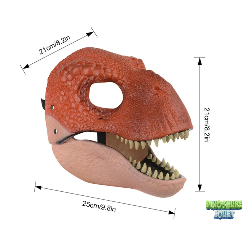 Masque 4D Dinosaure