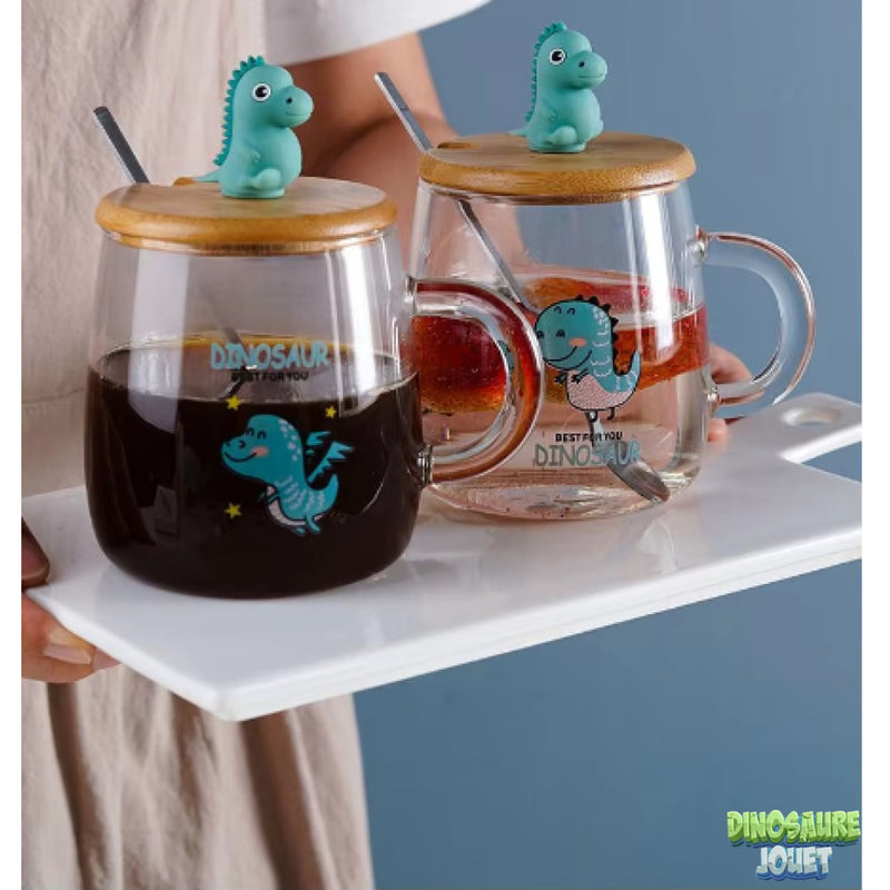 Mug Dinosaure avec cuillère