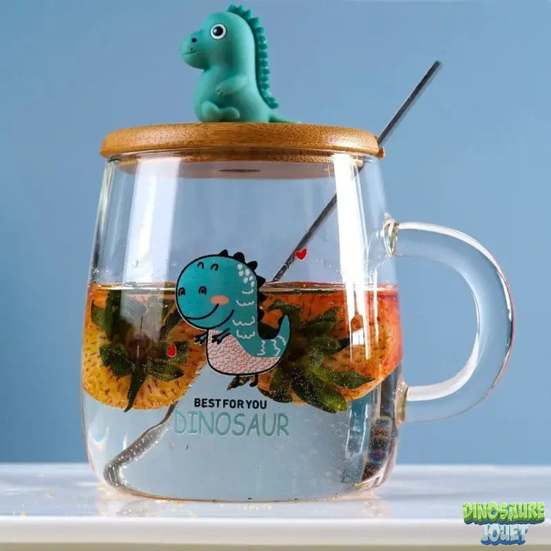 Mug Dinosaure avec cuillère